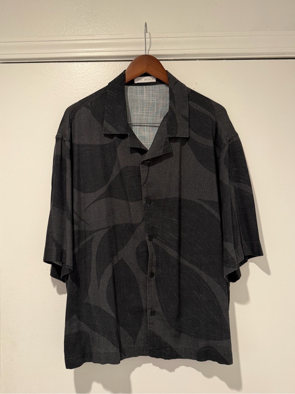 Zara Cropped Shirt